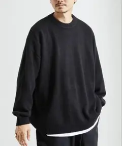 FREAK'S STORE リラックスフィット クルーネックニット
