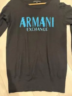 Armani Exchange 黒 ニット S