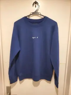 agnes.b スウェット　フレンチブルー