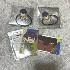 オリヴァ愛空 ブルーロック展 ヘアゴム まねきねこ フォトカード 3点セット