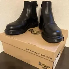 Dr. Martens ブラック サイドゴアブーツ 2976MONO UK8