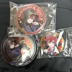 ツイステ リドル リドル・ローズハート 缶バ カプ缶