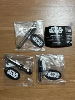 スター・ウォーズ　STAR WARS ライトセーバー　3個セット ガチャ