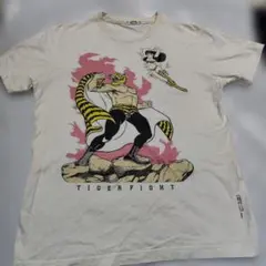 094-レアUNIQLO うる星やつら タイガーマスクコラボ Tシャツ Mサイズ 