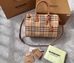 BURBERRY チェック柄 2WAY ショルダーバッグのサムネイル