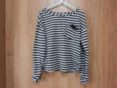 COMME CA FILLE★ボーダーカットソー　長袖Tシャツ★120