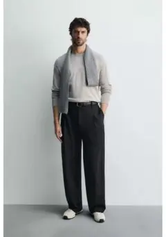 新品ZARAメンズニット　Mサイズ