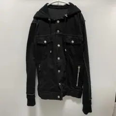 バルマン デニムブルゾンパーカー＆スウェットパンツ セットアップ XSのサムネイル