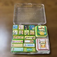 平成レトロ　当時物　Calbee じゃがりこ スタンプセット　はんこ　おもちゃ