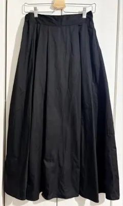 黒 フレアスカート ゴムウエスト／クラシカルエルフ