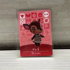 どうぶつの森 ドレミ amiiboカード 019