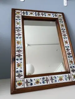 アクタス ACTUS ヴィンテージパイン 無垢材スペインタイル張 ウォール