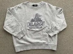 XLARGE キッズ トレーナー グレー