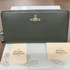 新品同様‼️ ヴィヴィアンウエストウッド　財布　長財布　オーブ　ラウンドファスナー