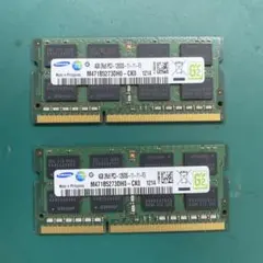 4GBx2 8GB DDR3L-1600 PC3L-12800S メモリ