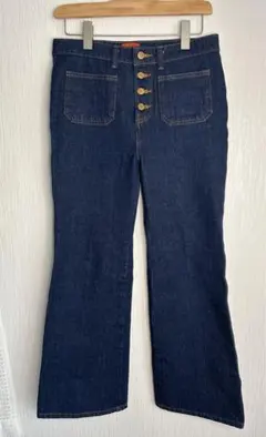 【美品】フレアデニムパンツ something EDWIN