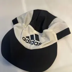 adidas メッシュキャップ ブラック/ホワイト
