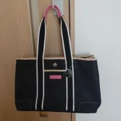 CLATHAS トートバッグ ブラック ピンクのサムネイル