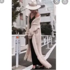 アルパカロングカーディガンのサムネイル