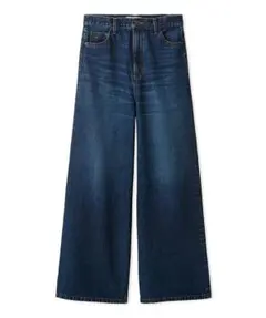 ハイウエストフレアデニムパンツ