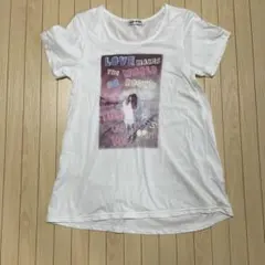 CLEF DE SOL ロゴプリント 半袖Tシャツ ホワイト Mのサムネイル