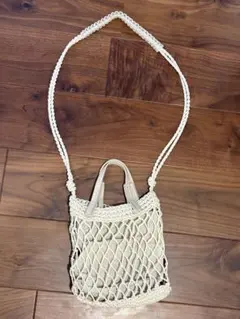 niko and... ショルダーバッグ かぎ編み