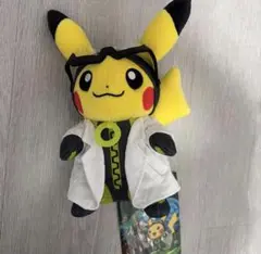 ポケモンGO ピカチュウ ぬいぐるみ 博士スタイル | Mercari