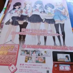 女の子と密室にいたら○○しちゃうかもしれない。絵柄巨大レアB2大ポスター
