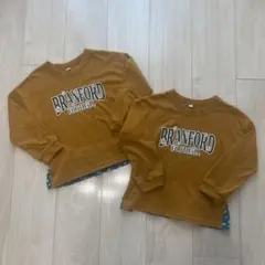 長袖Tシャツ２枚セット　110 カットソー