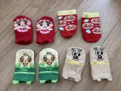 アンパンマン あかちゃんまん メロンパンナ チーズ 靴下9-14cm 4足セット
