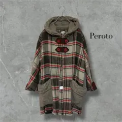 ブルグ出品【peroto ペトロ】ブルガリア製 ハンドメイド カーディガン アルパカブレンド イングリッシュリブ Vネックカーディガン | Brooks