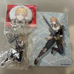 エクス・アルビオ　にじさんじフェス2021 アクリルキーホルダーと缶バッジセット
