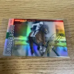サラブレッドホースコレクション カード コパノリッキー 箔押しサイン