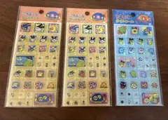 【正規品】たまごっち　タイルシール　3点セット　バンダイ