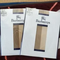 Burberrysパンスト2足セット（M〜L）