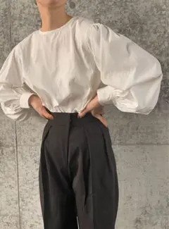 select moca by son ボリュームスリーブブラウス