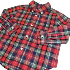 ポロラルフローレン POLO RALPH LAUREN チェック シャツ 80