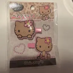 ハローキティ ヘアクリップ 2点セット 新品