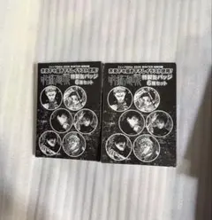 芥見下々 『呪術廻戦』缶バッジ6種セット（ジャンプGIGA付録）2個