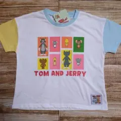 新品 未使用 トムアンドジェリー 半袖 Tシャツ 男の子 120