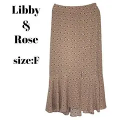 リビーアンドローズ　Libby & Rose スカート　ロング　花柄　おしゃれのサムネイル