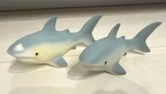 サメとサーファー置物 - メルカリ