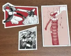 メンズノンノ　チェンソーマン　デンジ　レゼ　ステッカー　3種