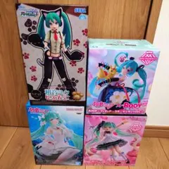 初音ミク　AMP、SPM、BANPRESTO EVOLVE、4点セット！