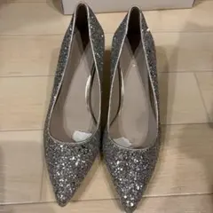 ランダ RANDA グリッターパンプス 23cm