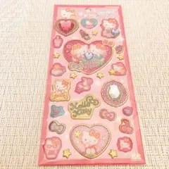 ［新品］キラキラジュエルシール　ハローキティ