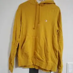 Champion イエロー パーカー X-LARGE