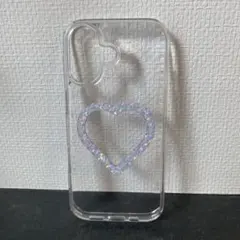 iPhone17 クリアハートケース