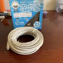 ブロードバンドLANケーブル 25m 19-279