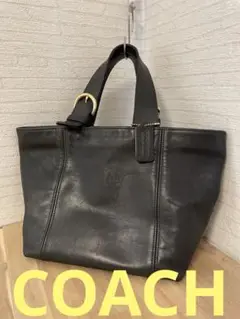【お買い得】COACH コーチ　オールドコーチ　トートバッグ　ブラック　A4